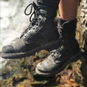 Vintage Military Surplus Corcoran Combat Boots